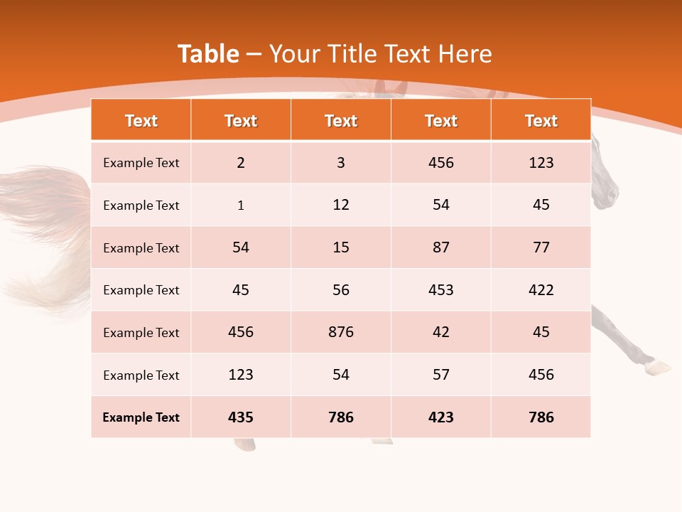 Domestic Sorrel Fast PowerPoint Template