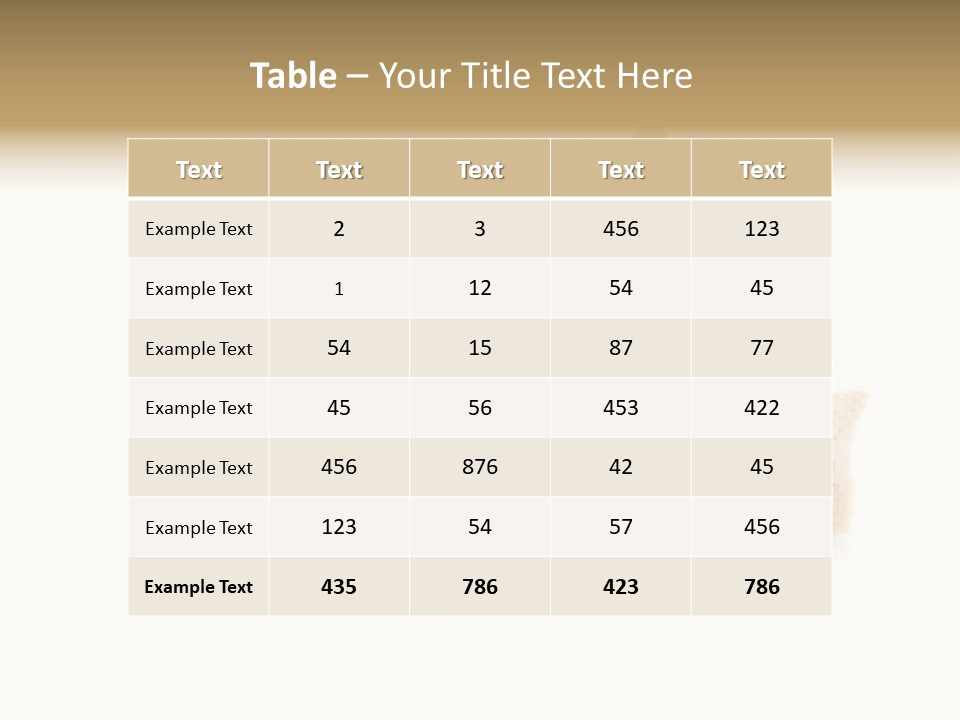 Soybean Ingredient Cubes PowerPoint Template