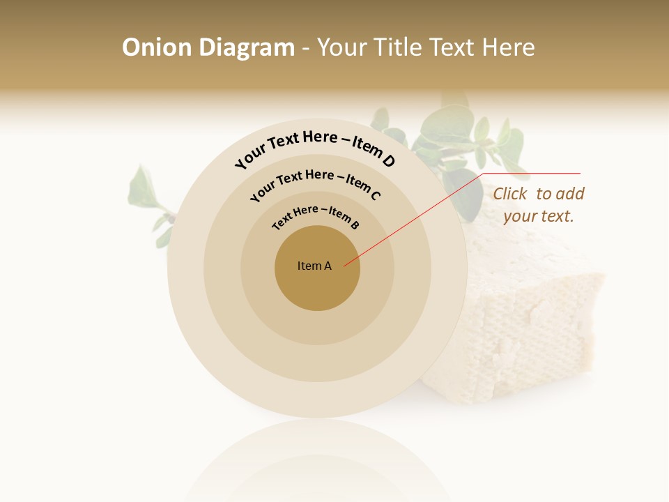 Soybean Ingredient Cubes PowerPoint Template