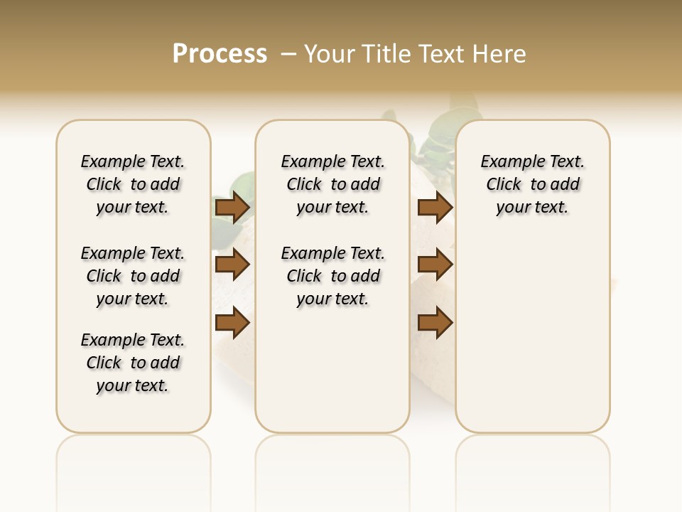 Soybean Ingredient Cubes PowerPoint Template