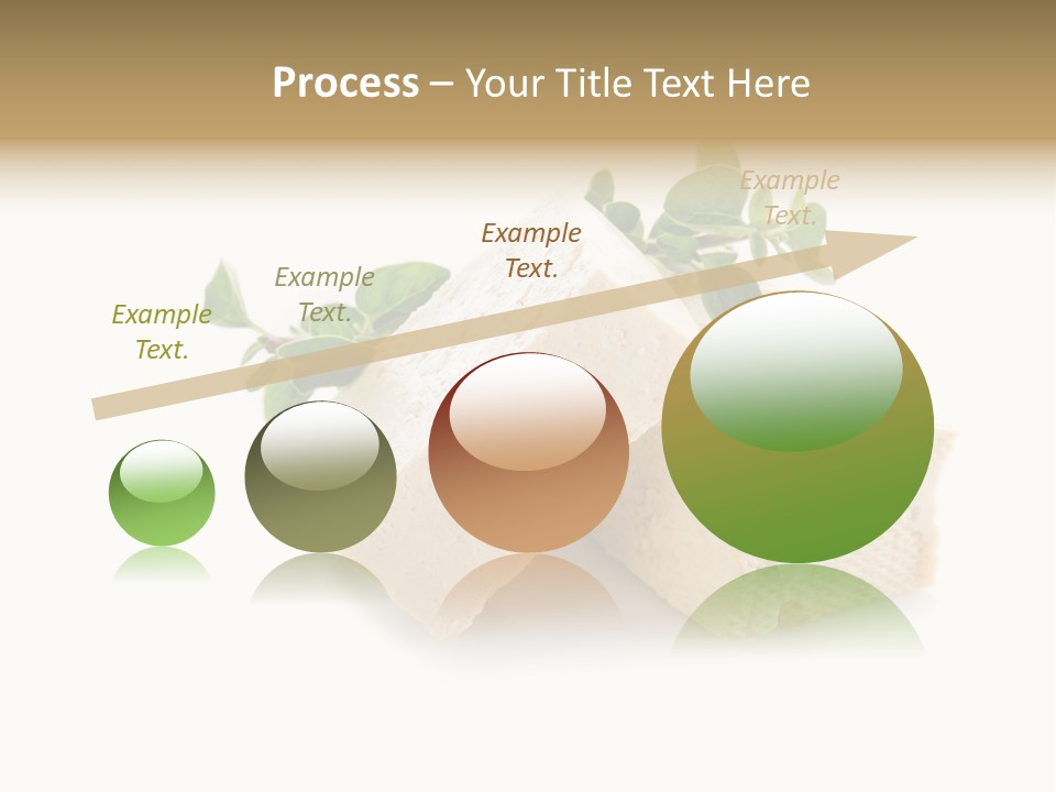 Soybean Ingredient Cubes PowerPoint Template