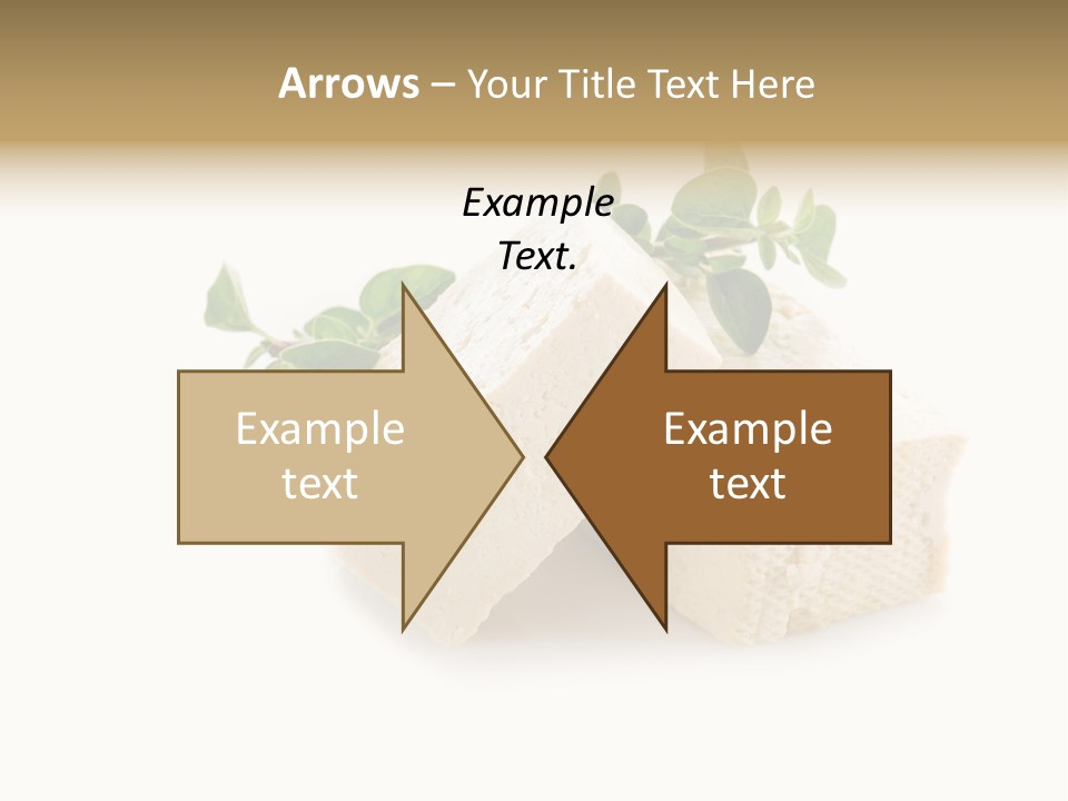 Soybean Ingredient Cubes PowerPoint Template