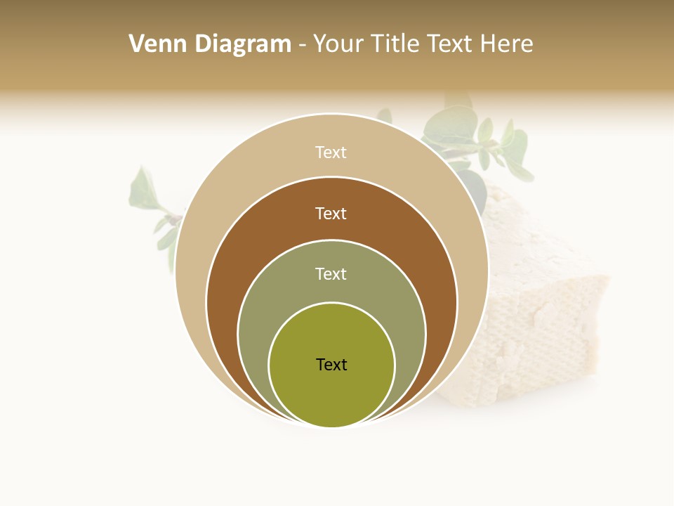 Soybean Ingredient Cubes PowerPoint Template