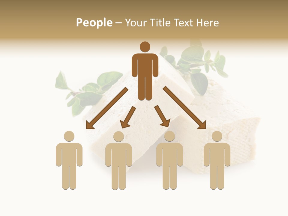 Soybean Ingredient Cubes PowerPoint Template