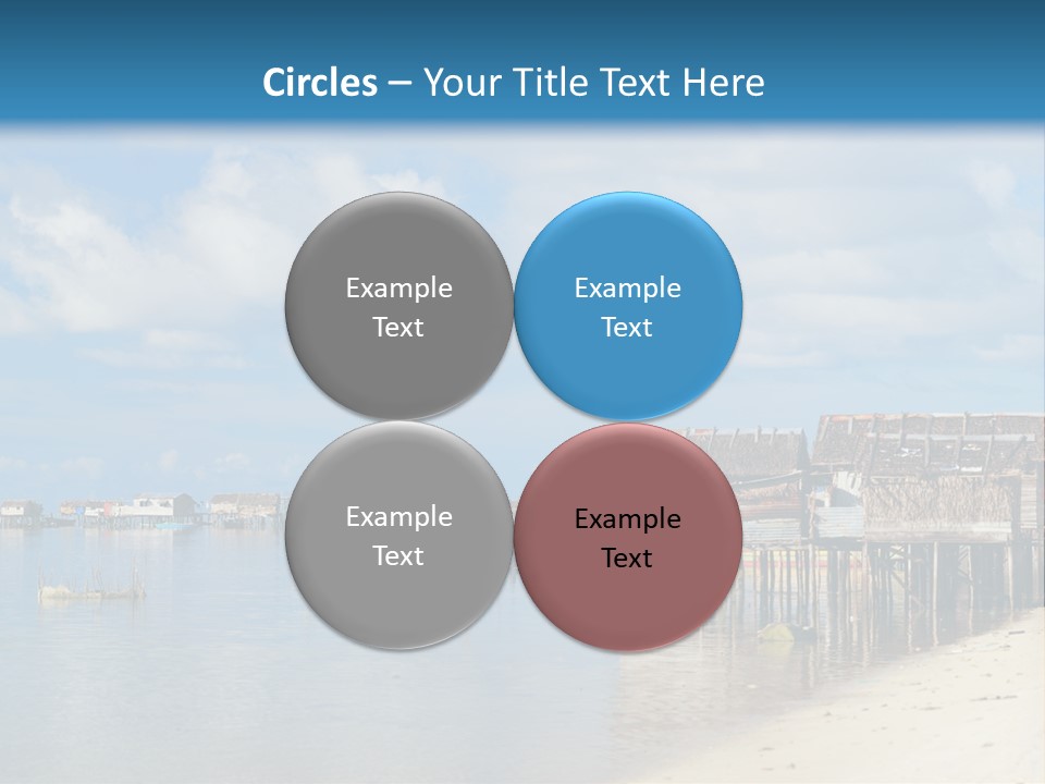 Panoramic Asian Asia PowerPoint Template