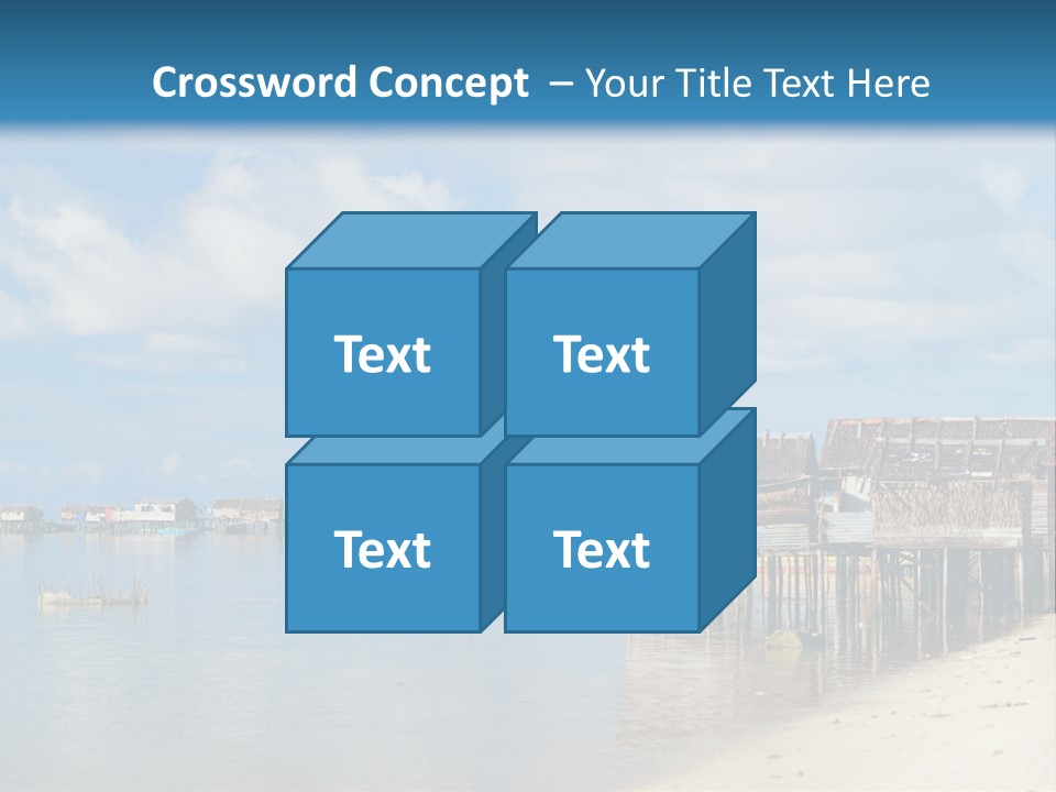 Panoramic Asian Asia PowerPoint Template