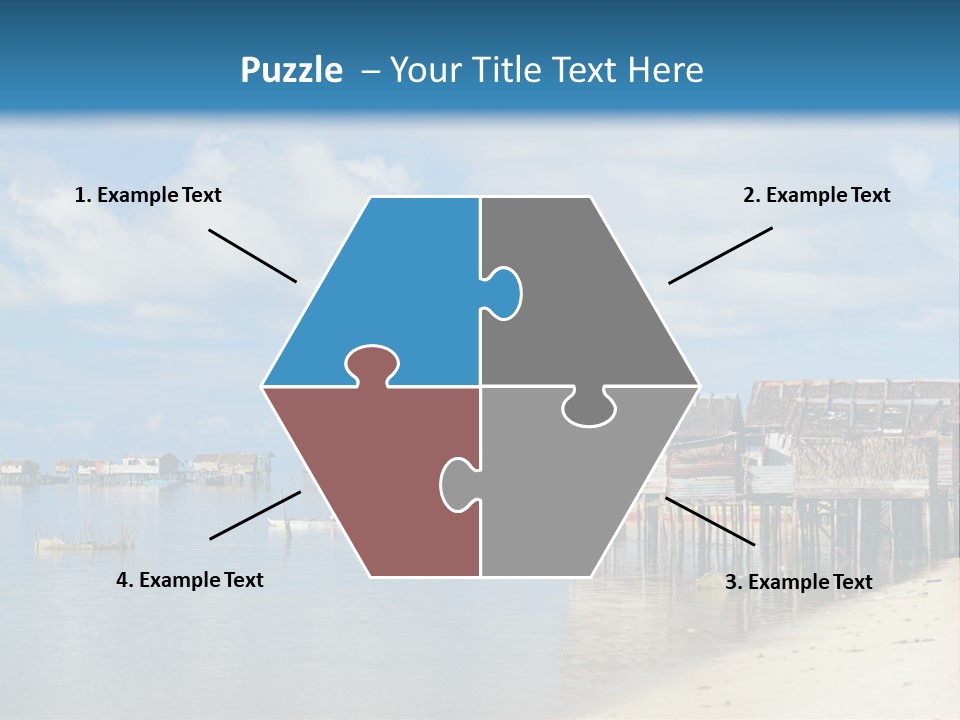 Panoramic Asian Asia PowerPoint Template