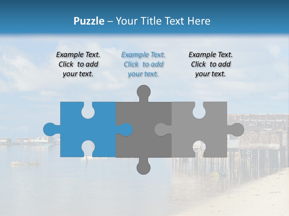 Panoramic Asian Asia PowerPoint Template