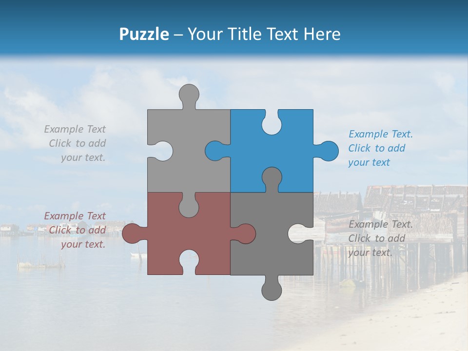 Panoramic Asian Asia PowerPoint Template