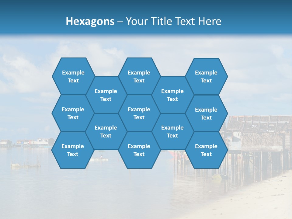 Panoramic Asian Asia PowerPoint Template