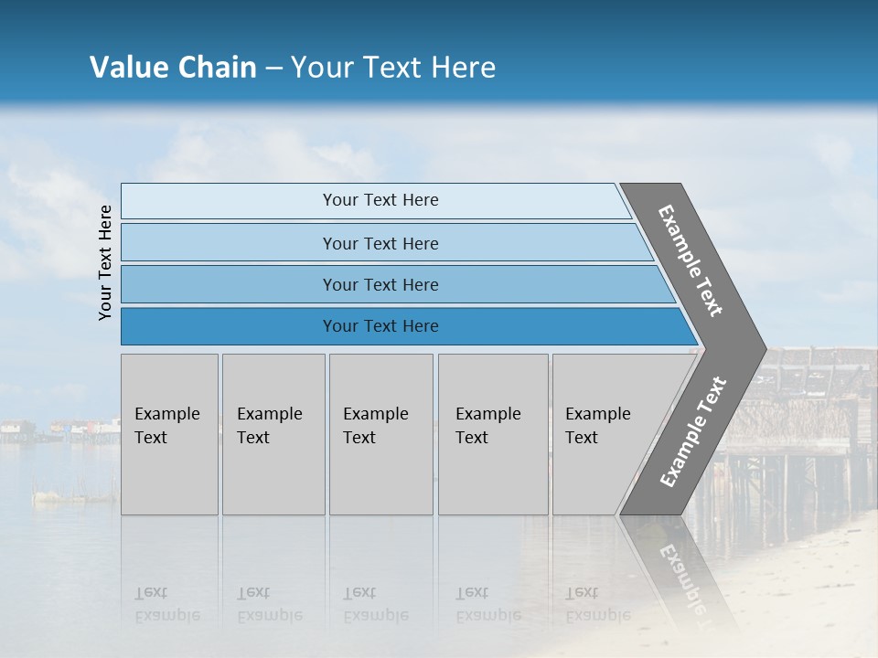 Panoramic Asian Asia PowerPoint Template