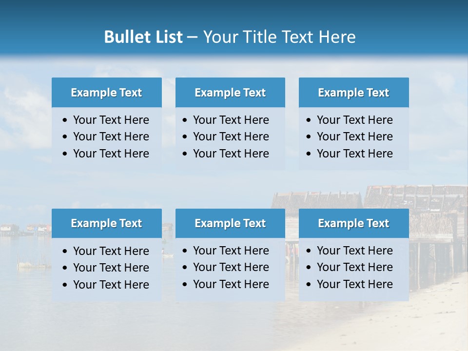 Panoramic Asian Asia PowerPoint Template