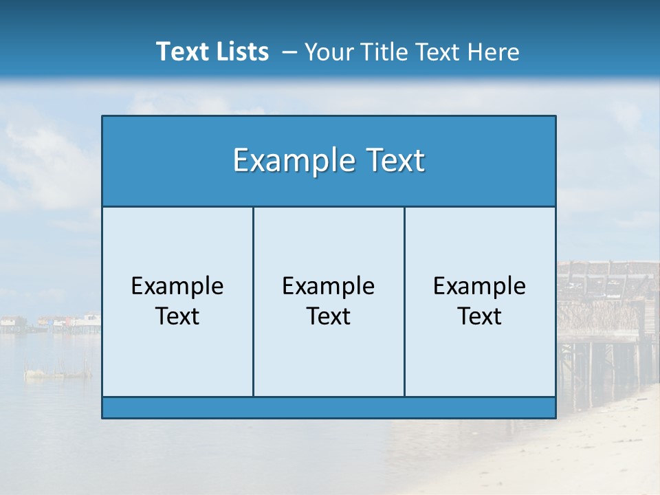 Panoramic Asian Asia PowerPoint Template