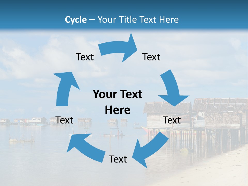 Panoramic Asian Asia PowerPoint Template