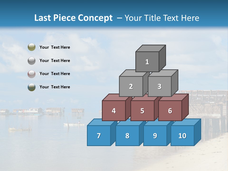 Panoramic Asian Asia PowerPoint Template