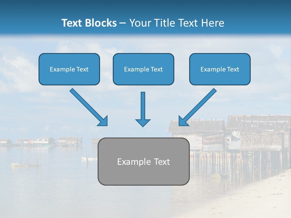 Panoramic Asian Asia PowerPoint Template
