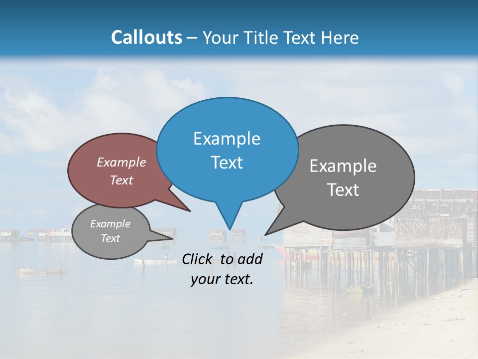 Panoramic Asian Asia PowerPoint Template
