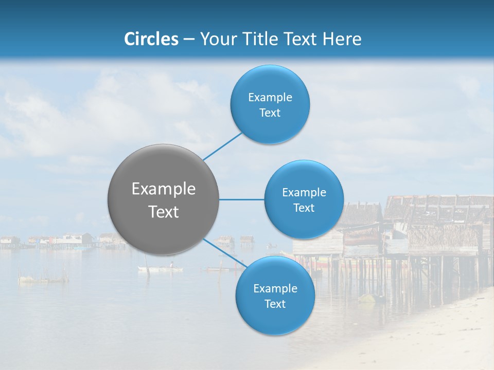 Panoramic Asian Asia PowerPoint Template