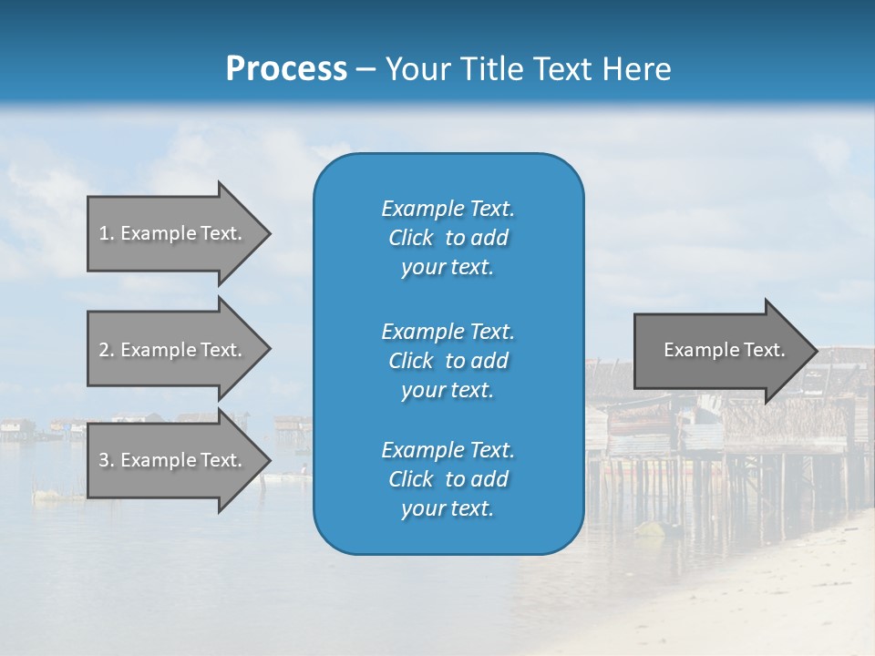 Panoramic Asian Asia PowerPoint Template