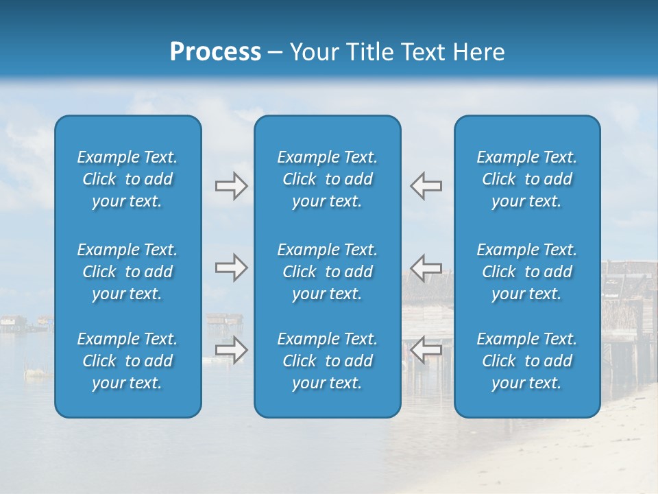 Panoramic Asian Asia PowerPoint Template