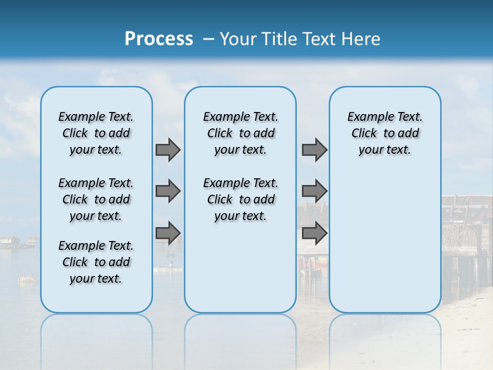 Panoramic Asian Asia PowerPoint Template