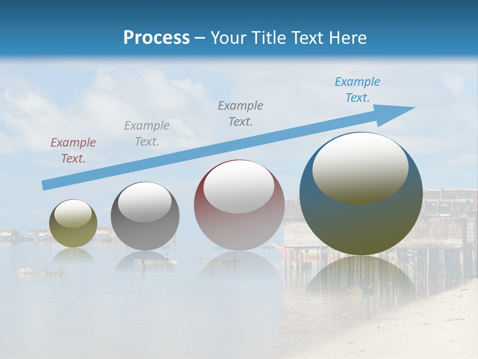 Panoramic Asian Asia PowerPoint Template