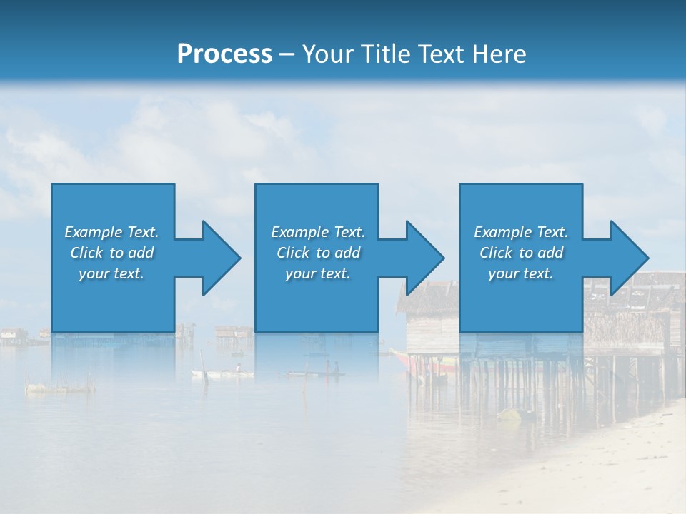 Panoramic Asian Asia PowerPoint Template