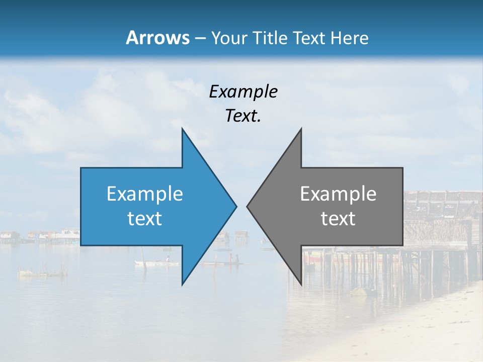 Panoramic Asian Asia PowerPoint Template