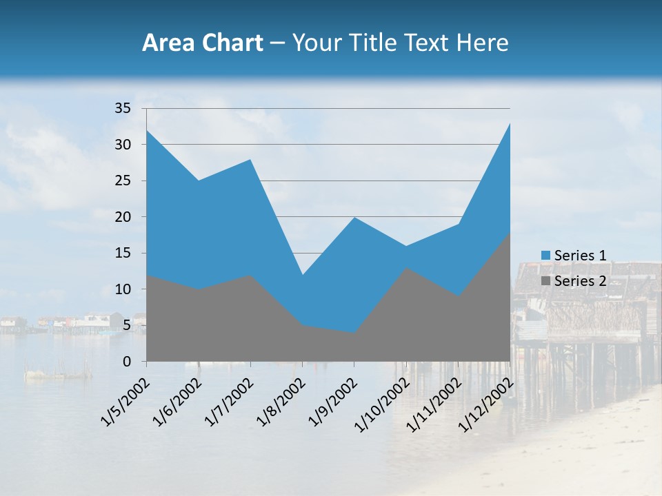 Panoramic Asian Asia PowerPoint Template