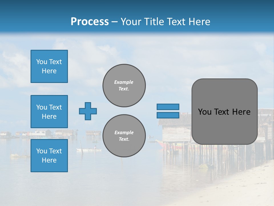 Panoramic Asian Asia PowerPoint Template