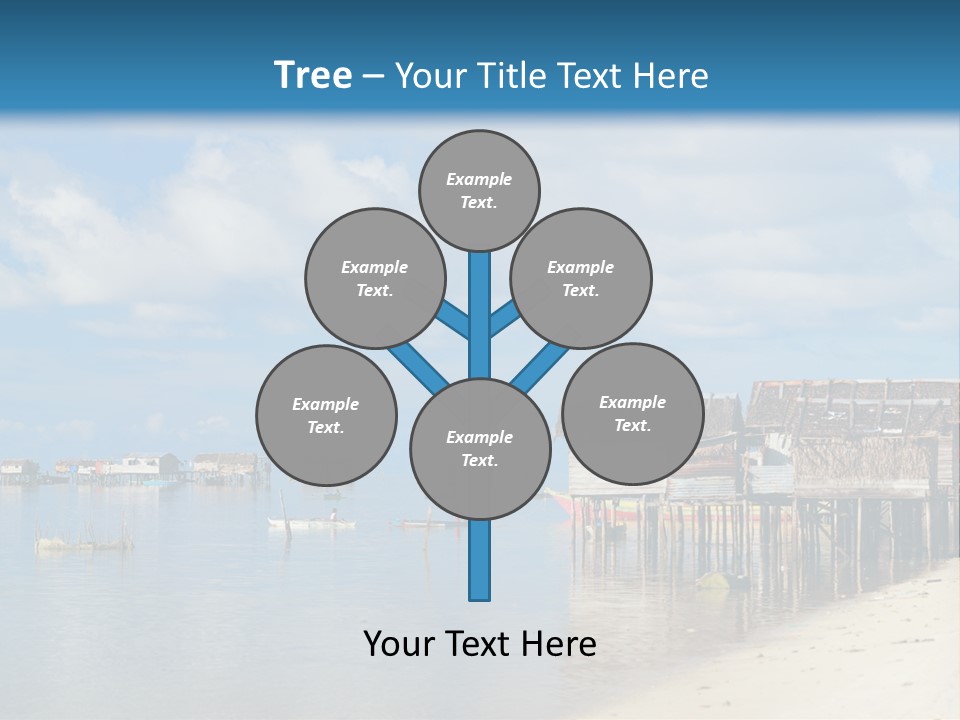 Panoramic Asian Asia PowerPoint Template