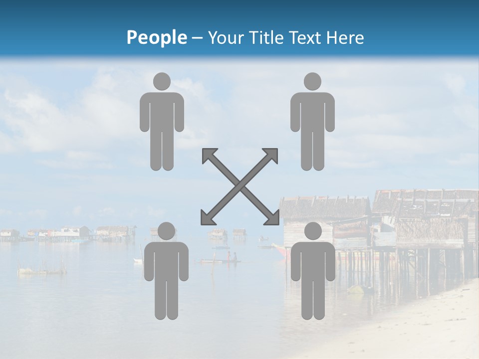 Panoramic Asian Asia PowerPoint Template