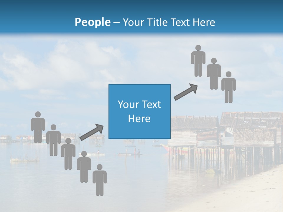 Panoramic Asian Asia PowerPoint Template