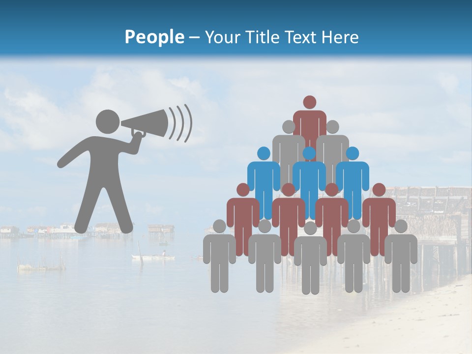 Panoramic Asian Asia PowerPoint Template