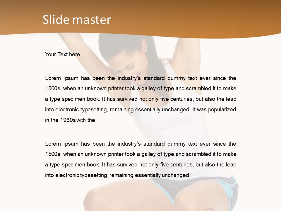 Fat Isolated One PowerPoint Template