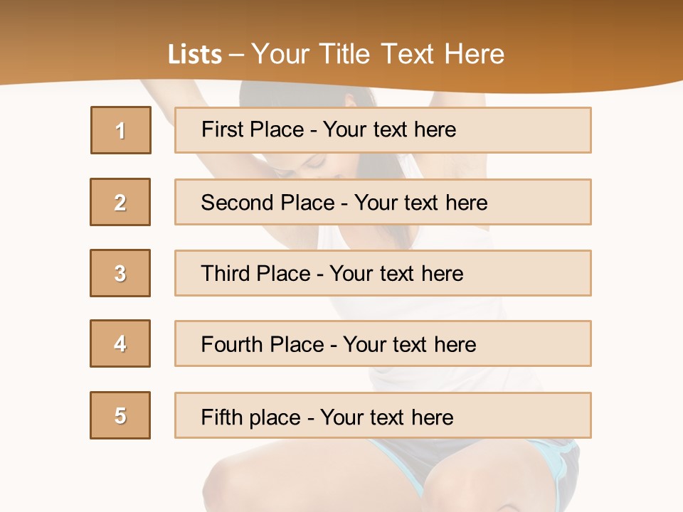 Fat Isolated One PowerPoint Template