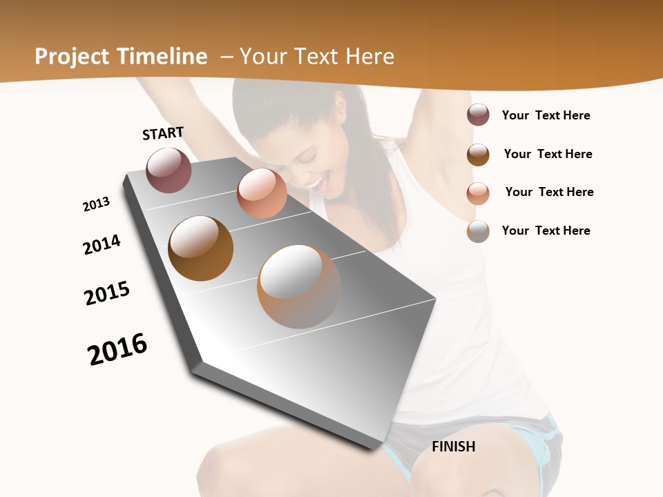Fat Isolated One PowerPoint Template