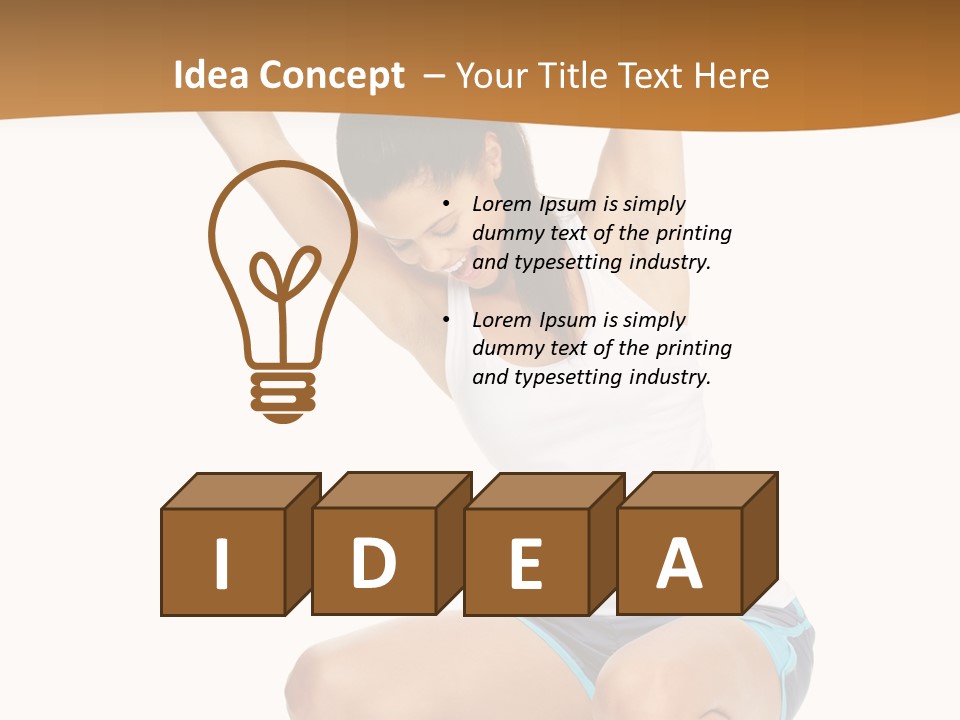 Fat Isolated One PowerPoint Template