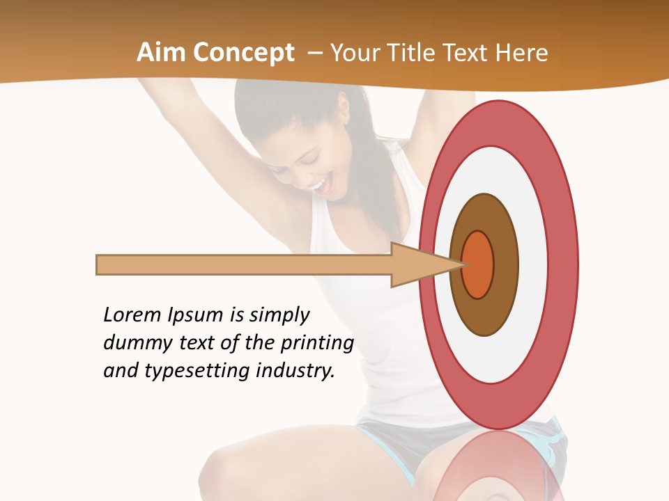 Fat Isolated One PowerPoint Template