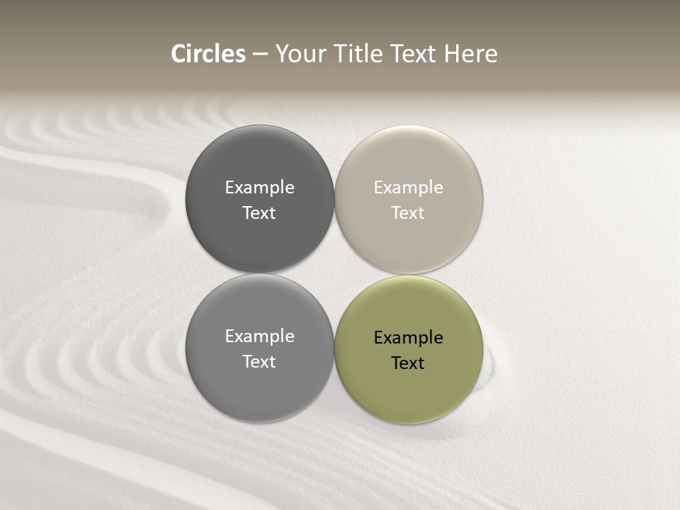 Creativity Round Clean PowerPoint Template