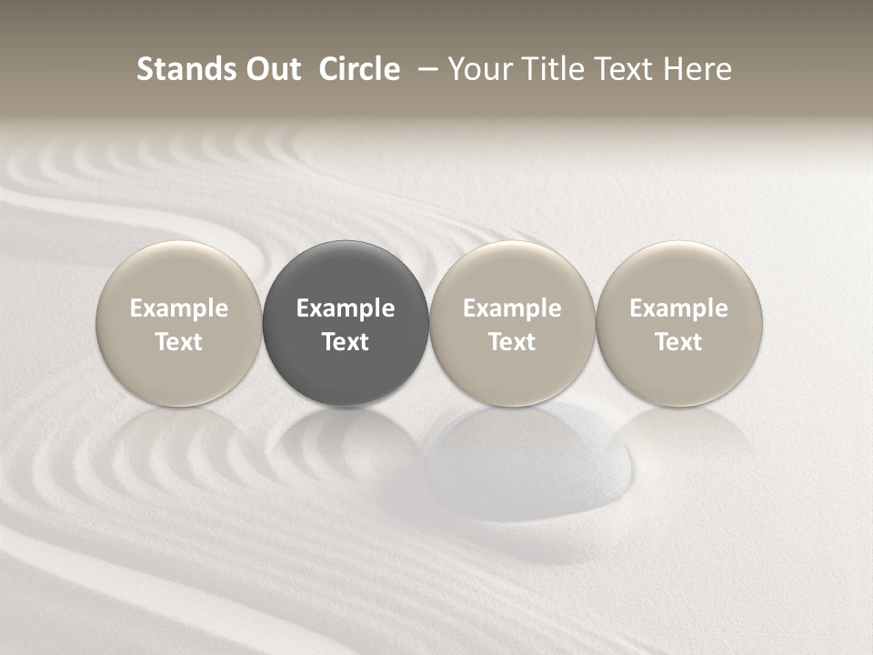 Creativity Round Clean PowerPoint Template