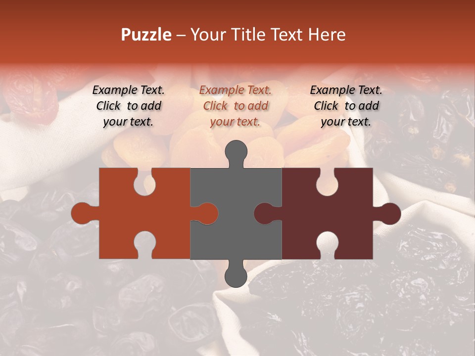 Prune Nobody Healthy PowerPoint Template