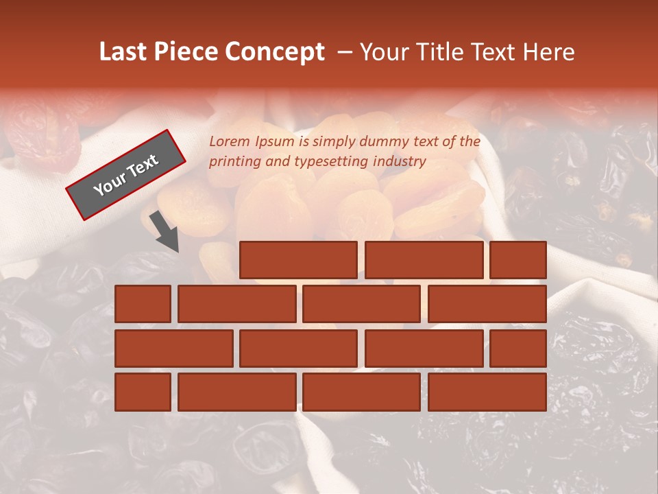 Prune Nobody Healthy PowerPoint Template