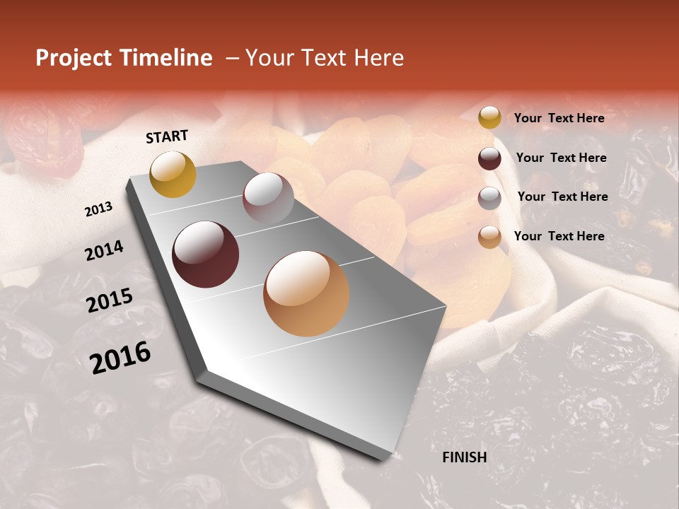 Prune Nobody Healthy PowerPoint Template