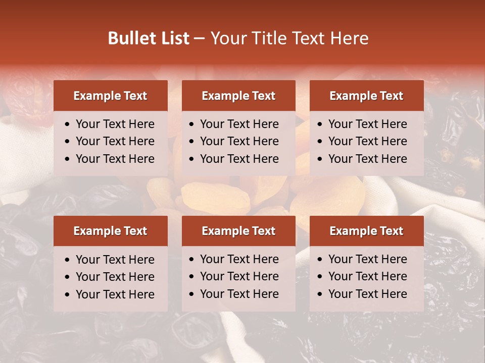 Prune Nobody Healthy PowerPoint Template