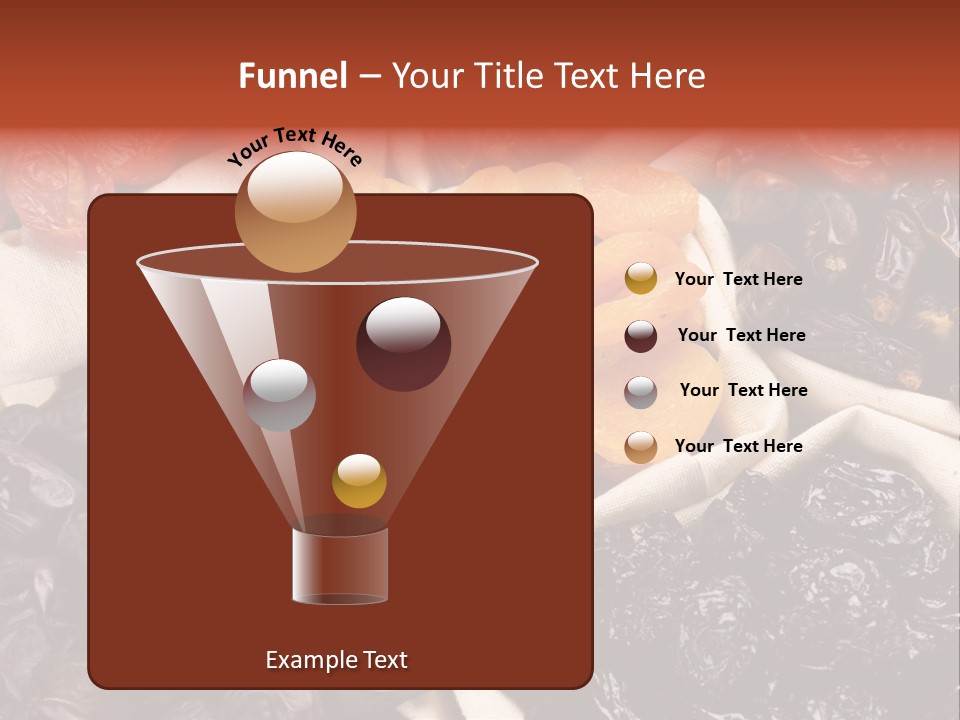 Prune Nobody Healthy PowerPoint Template