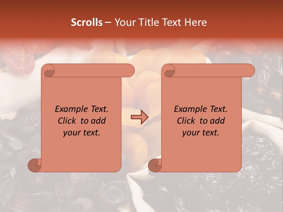 Prune Nobody Healthy PowerPoint Template