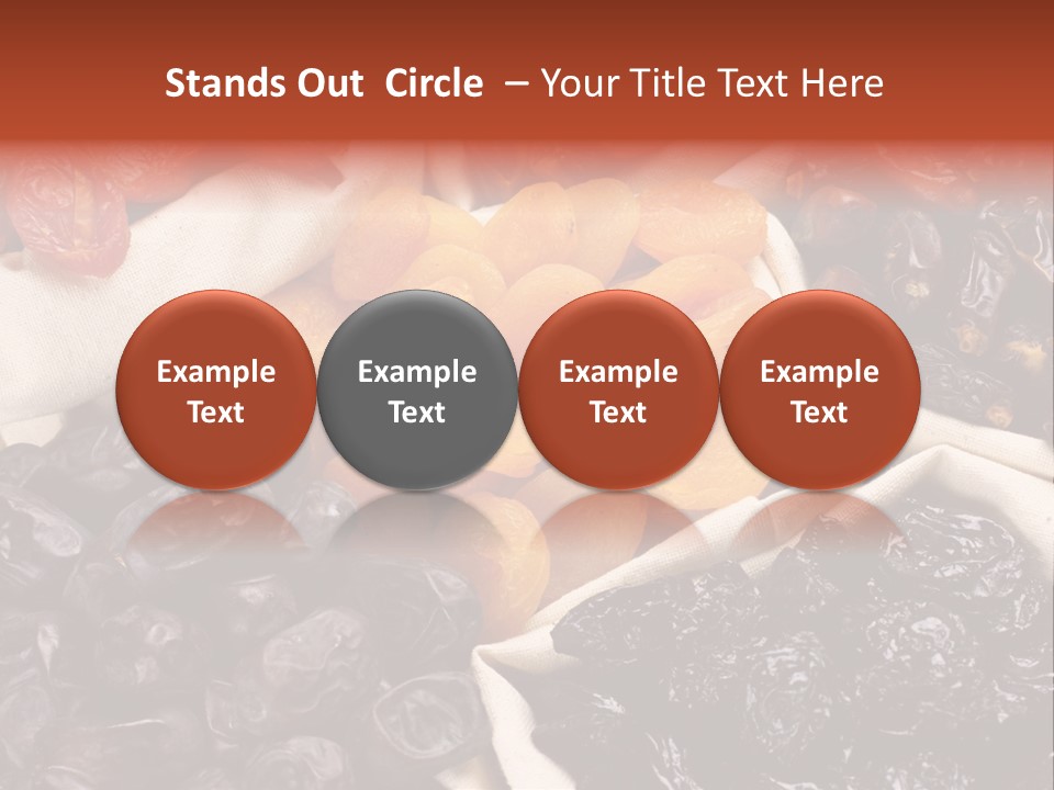 Prune Nobody Healthy PowerPoint Template