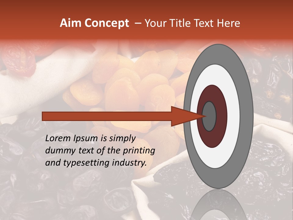 Prune Nobody Healthy PowerPoint Template