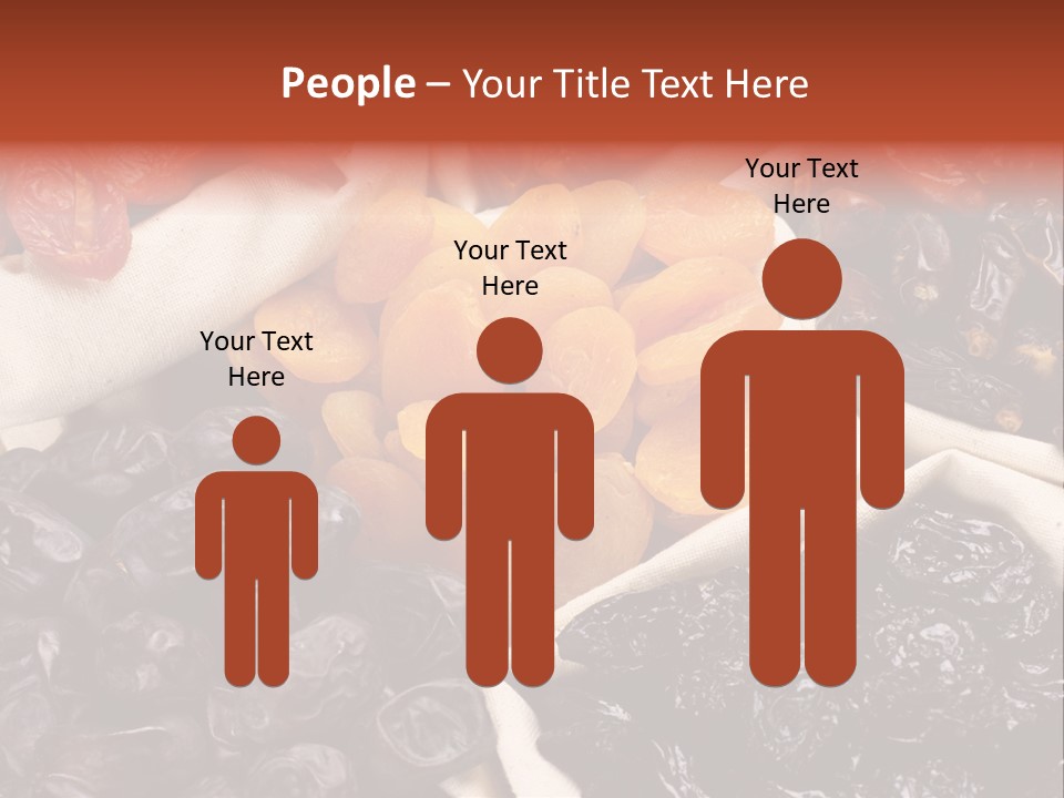 Prune Nobody Healthy PowerPoint Template